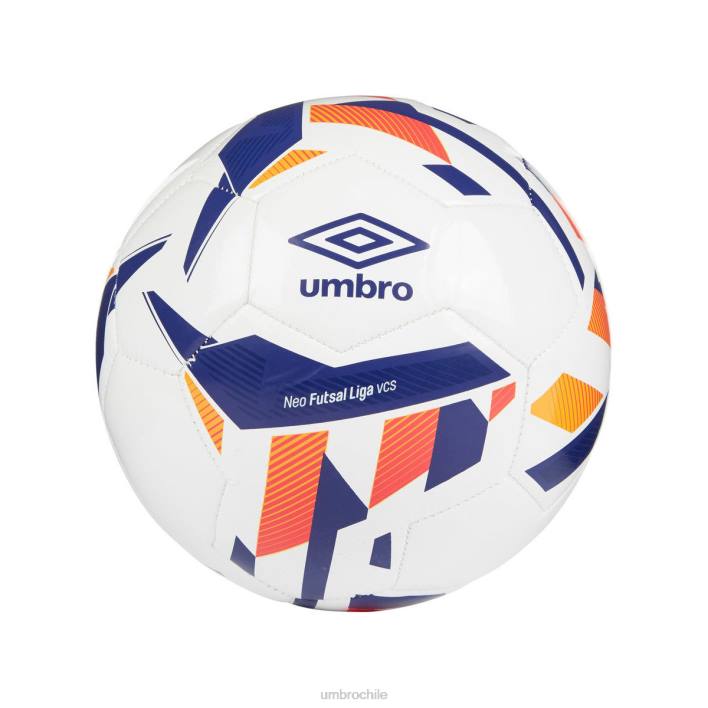 unisexo Umbro blanco/azul espectro/caléndula brillante/té liga neofútsal accesorios FTXL356