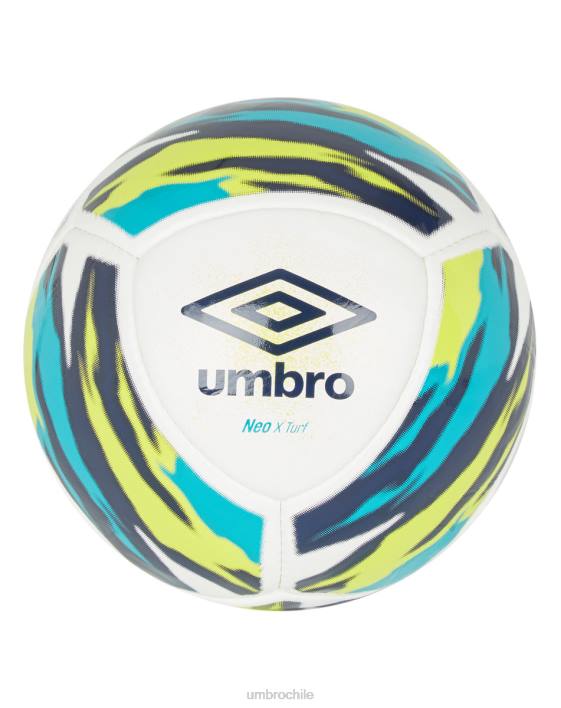 unisexo Umbro blanco/peacoat/lime punch/capri bre césped neo x accesorios FTXL351