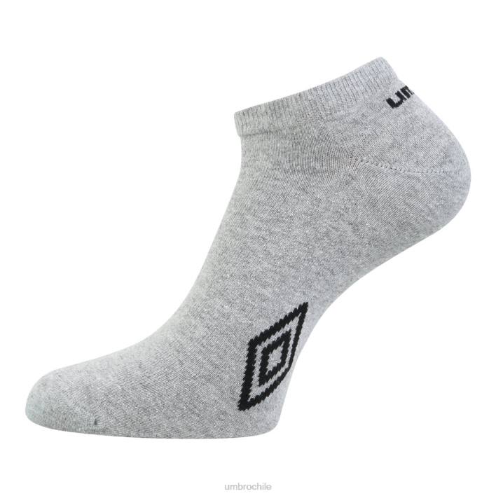hombres Umbro mezcla paquete de 3 calcetines deportivos con forro accesorios FTXL263