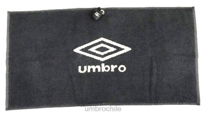 hombres Umbro gris oscuro/piedra toalla de gimnasio con logo accesorios FTXL278