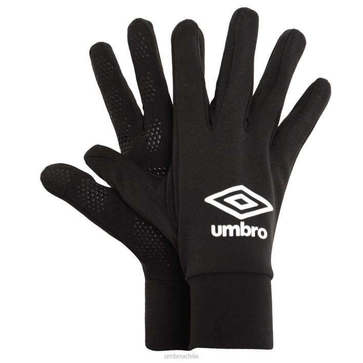 hombres Umbro negro guante técnico accesorios FTXL277