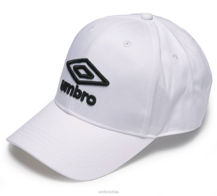 hombres Umbro blanco negro gorra con logo accesorios FTXL279