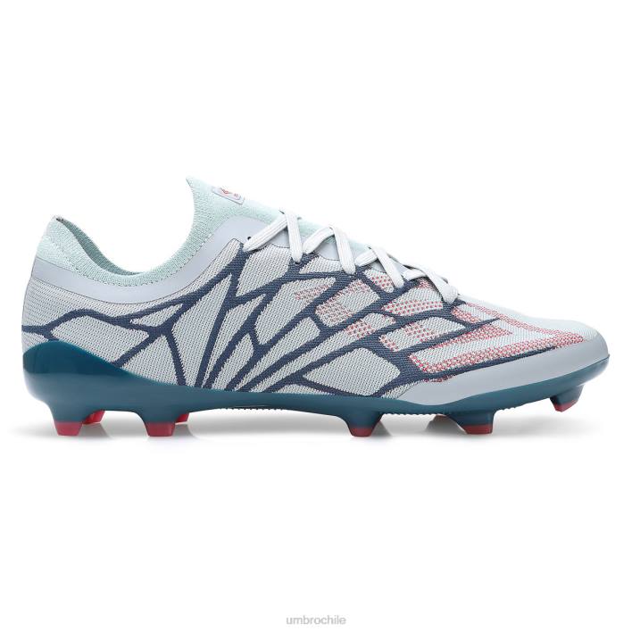 hombres Umbro aire puro/geronio/coral azul/cáscara de huevo velocita alquimista pro fg calzado FTXL288