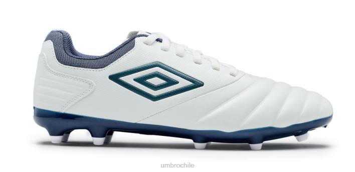 hombres Umbro blanco/azul duende/mar de la sargossa tocco club fg calzado FTXL308