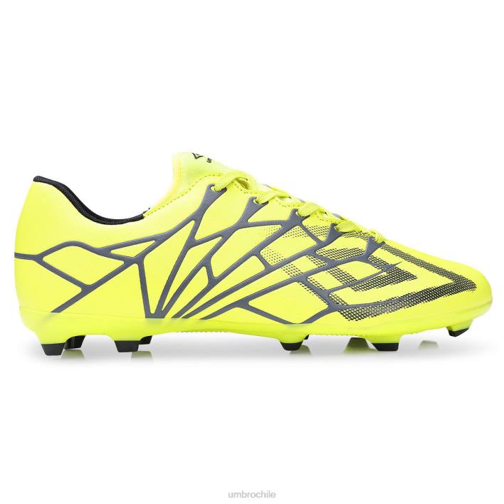 hombres Umbro lima/negro/periscopio velocita alquimista club fg calzado FTXL299