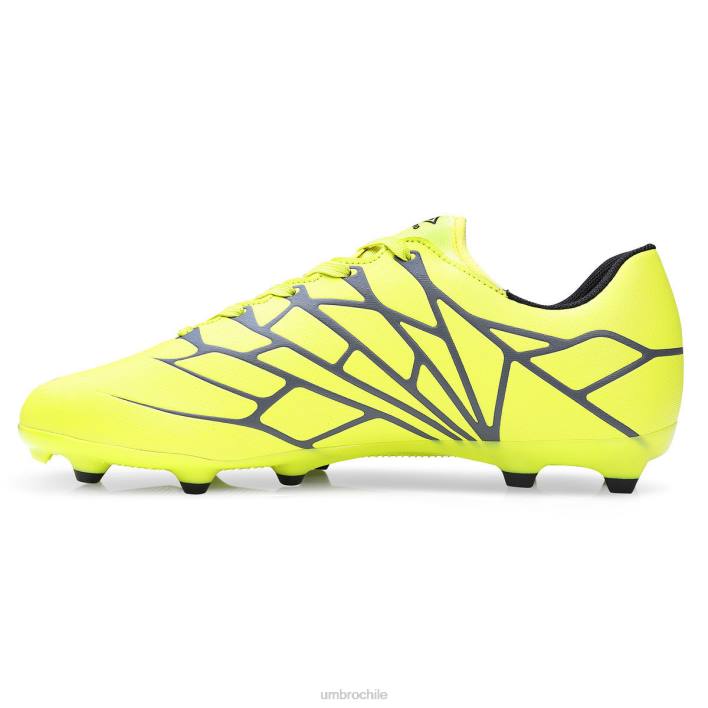 hombres Umbro lima/negro/periscopio velocita alquimista club fg calzado FTXL299