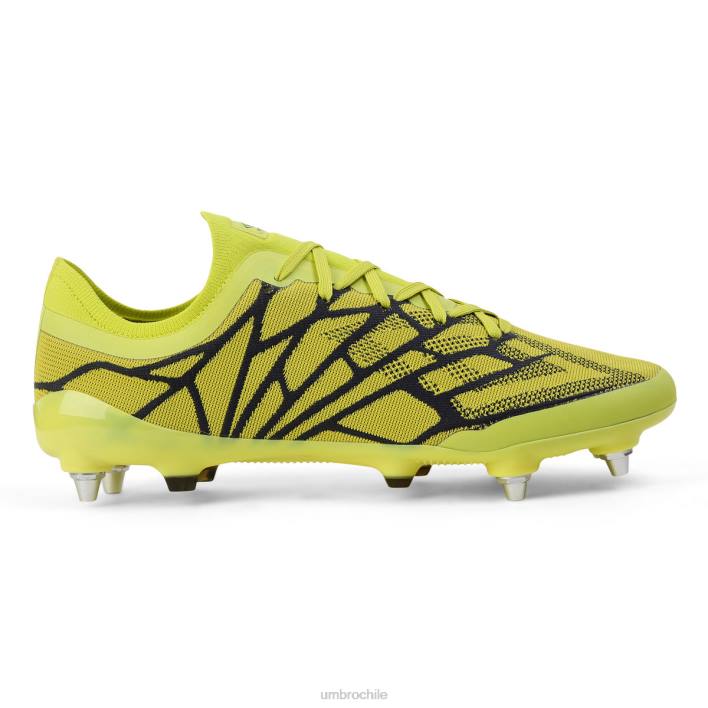 hombres Umbro lima/negro/periscopio velocita alquimista pro sg calzado FTXL290