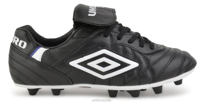 hombres Umbro negro/blanco/dos real especial pro fg calzado FTXL287