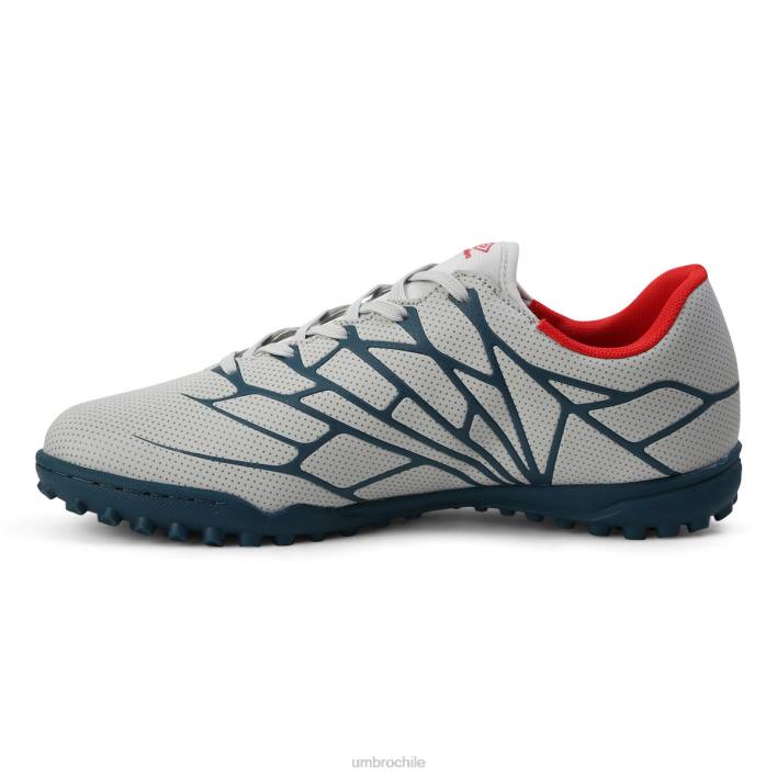hombres Umbro plein air/geranio/coral azul/huevos club velocita alquimista tf calzado FTXL297