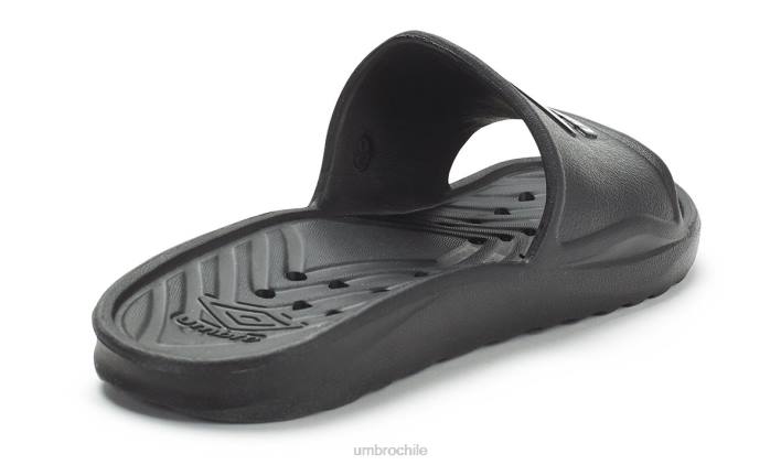 hombres Umbro blanco negro toboganes de ducha tt calzado FTXL337