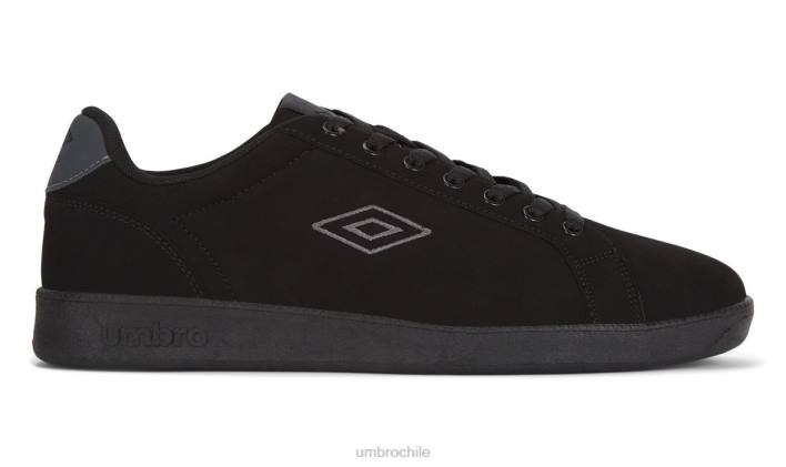 hombres Umbro Gris oscuro zapatillas clásicas con copa perf calzado FTXL315