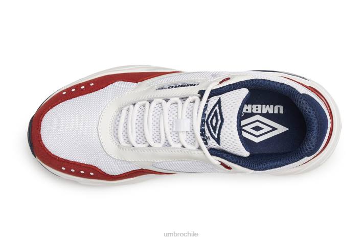 hombres Umbro blanco/azul marino oscuro/merlot zapatilla fénix calzado FTXL328