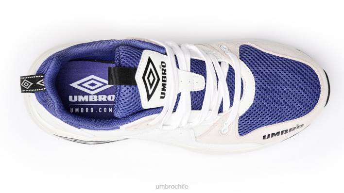 hombres Umbro blanco/negro/azul marino corre m le calzado FTXL323