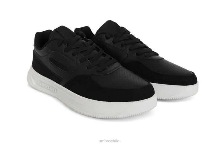 hombres Umbro blanco negro greco calzado FTXL325