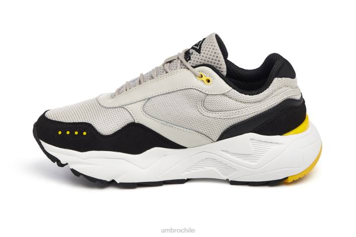 hombres Umbro moonstruck/negro/amarillo fluo zapatilla fénix calzado FTXL327