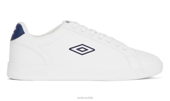 hombres Umbro naval Blanca zapatillas clásicas con copa perf calzado FTXL317