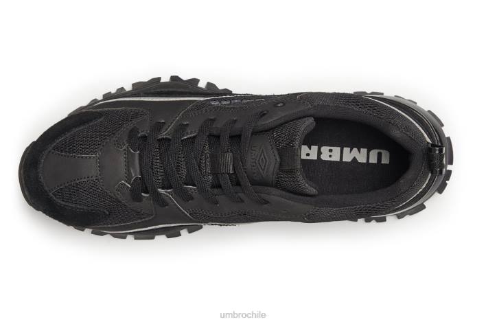 hombres Umbro negro/carbono/gris neutro abultado calzado FTXL318