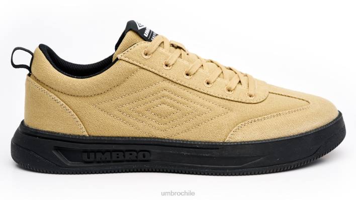 hombres Umbro ortiga/negro/blanco lienzo greco calzado FTXL322