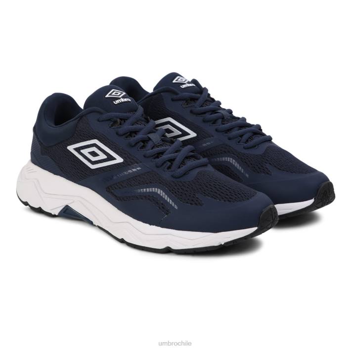 hombres Umbro azul marino/blazer zapato para correr impulsa calzado FTXL331