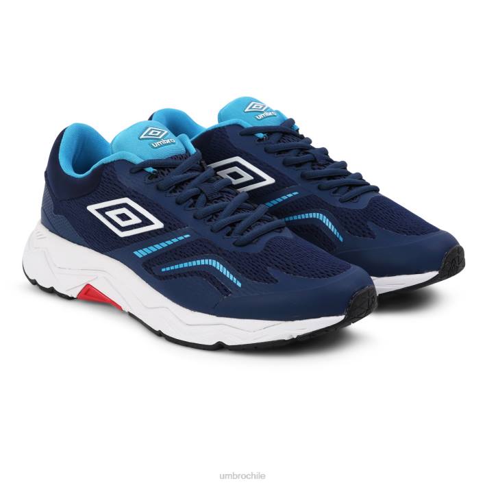 hombres Umbro azul oxford/blanco/azul eléctrico zapatillas williams impulsa calzado FTXL333