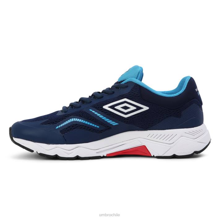 hombres Umbro azul oxford/blanco/azul eléctrico zapatillas williams impulsa calzado FTXL333