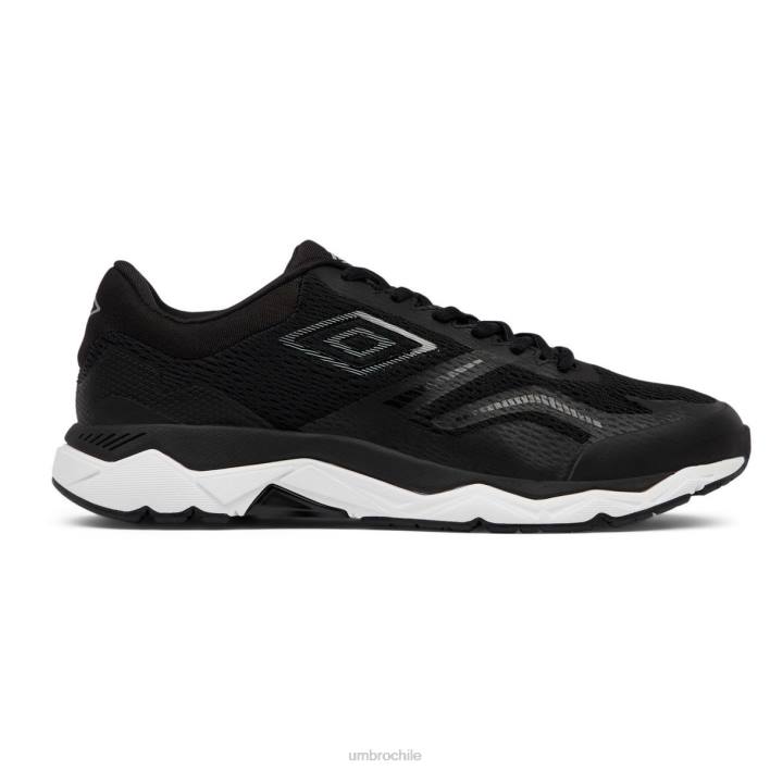 hombres Umbro negro/reflectante zapato para correr impulsa calzado FTXL332