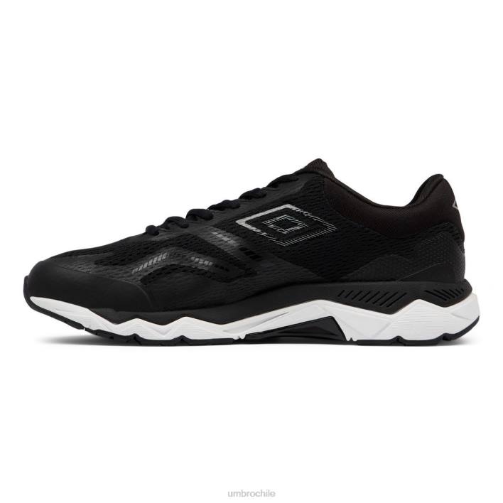hombres Umbro negro/reflectante zapato para correr impulsa calzado FTXL332