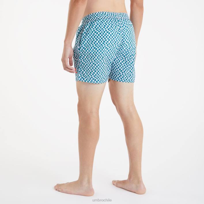 hombres Umbro abeto sombreado/blanco brillante mtv nadar corto ropa FTXL203