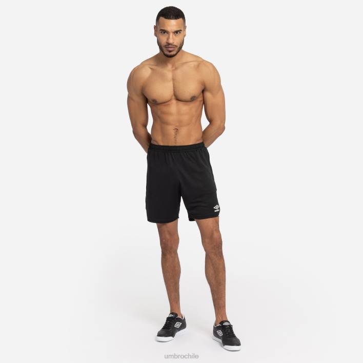 hombres Umbro blanco negro entrenamiento total corto ropa FTXL200