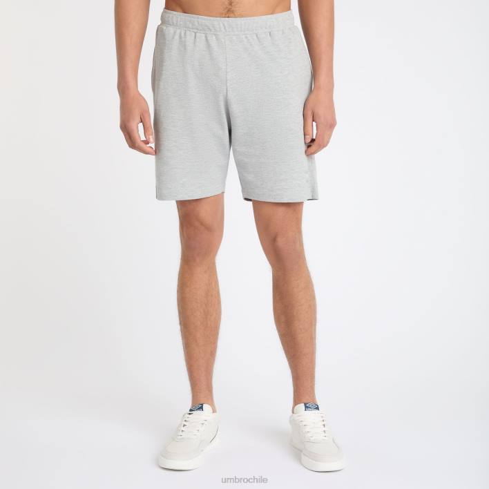 hombres Umbro marga gris pantalones cortos de piqué estilo deportivo ropa FTXL218