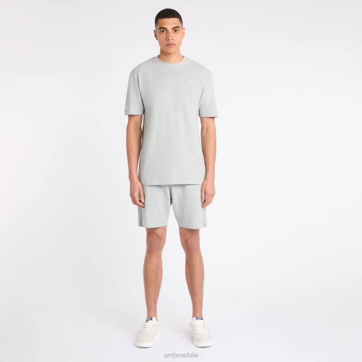 hombres Umbro marga gris pantalones cortos de piqué estilo deportivo ropa FTXL218