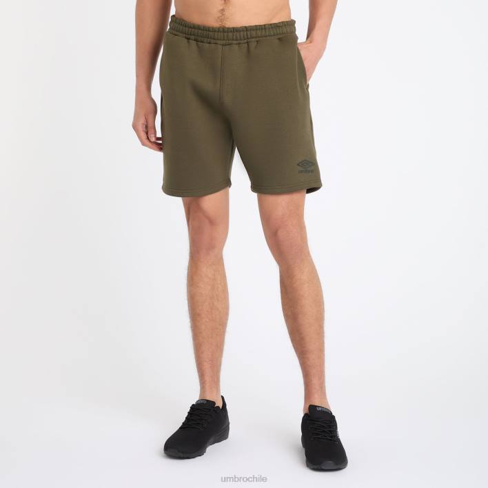 hombres Umbro noche del bosque/negro jogging central corto ropa FTXL212