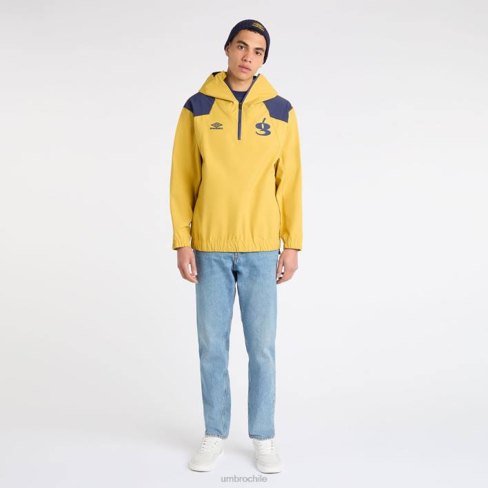 hombres Umbro mostaza picante/azul patriota bata náutica gio goi ropa FTXL238