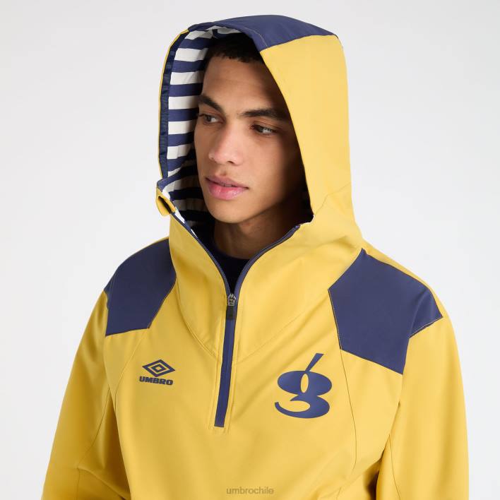 hombres Umbro mostaza picante/azul patriota bata náutica gio goi ropa FTXL238