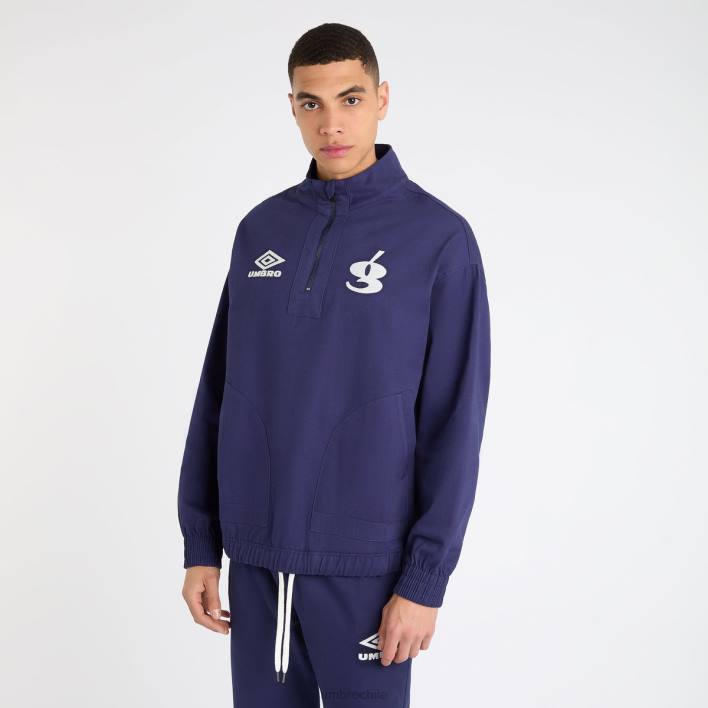 hombres Umbro patriota azul bata de taladro gio goi ropa FTXL231
