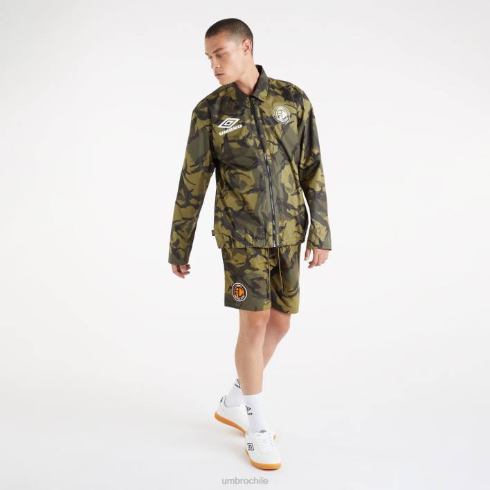 hombres Umbro terreno chaqueta de entrenador adicto f.c ropa FTXL250