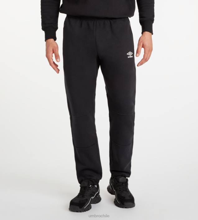 hombres Umbro blanco negro jogging club de ocio ropa FTXL169
