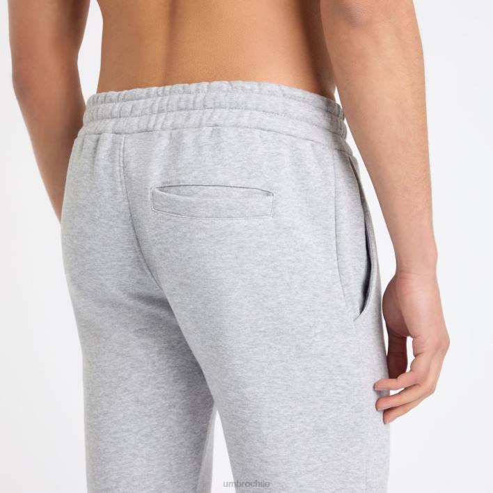 hombres Umbro gris jaspeado/azul universitario joggers ajustados centrales ropa FTXL175