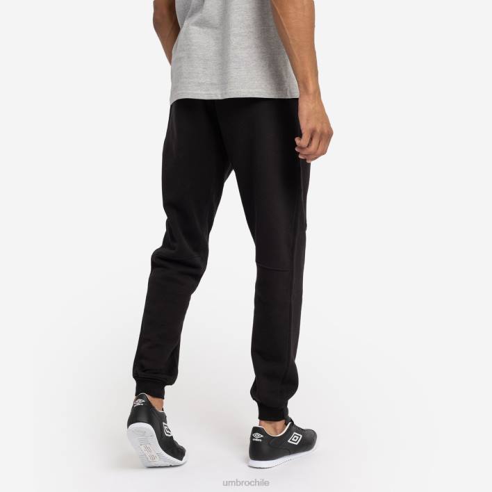 hombres Umbro negro pantalón pro polar elite ropa FTXL185