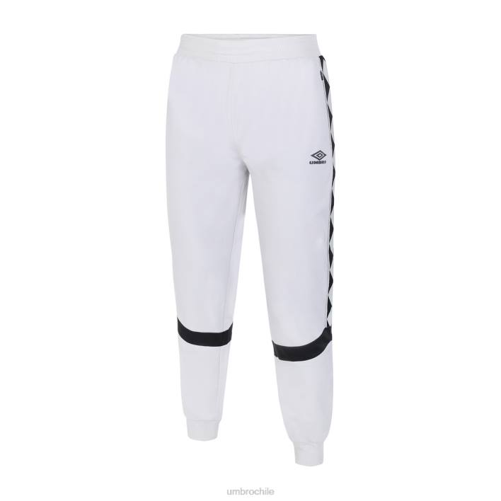 hombres Umbro roca lunar/negro pantalones de tricot con cinta de diamantes ropa FTXL179