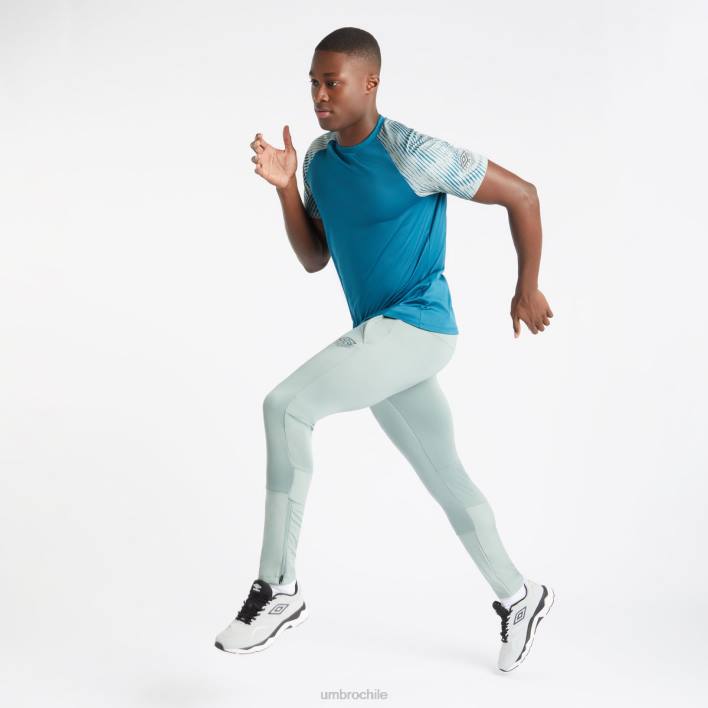 hombres Umbro verde chino pantalón de entrenamiento profesional de poliéster ropa FTXL167