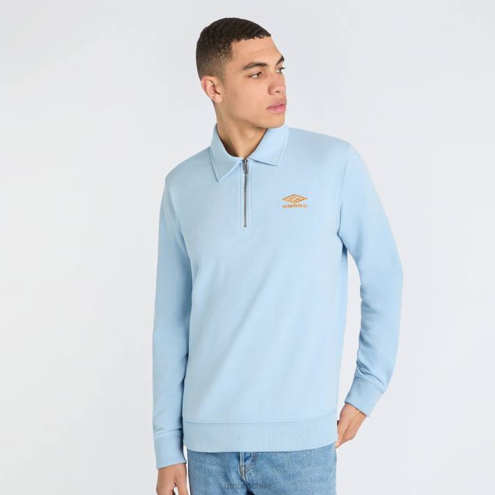 hombres Umbro caída del ángel / naranja ardiente sudadera polo ropa FTXL104