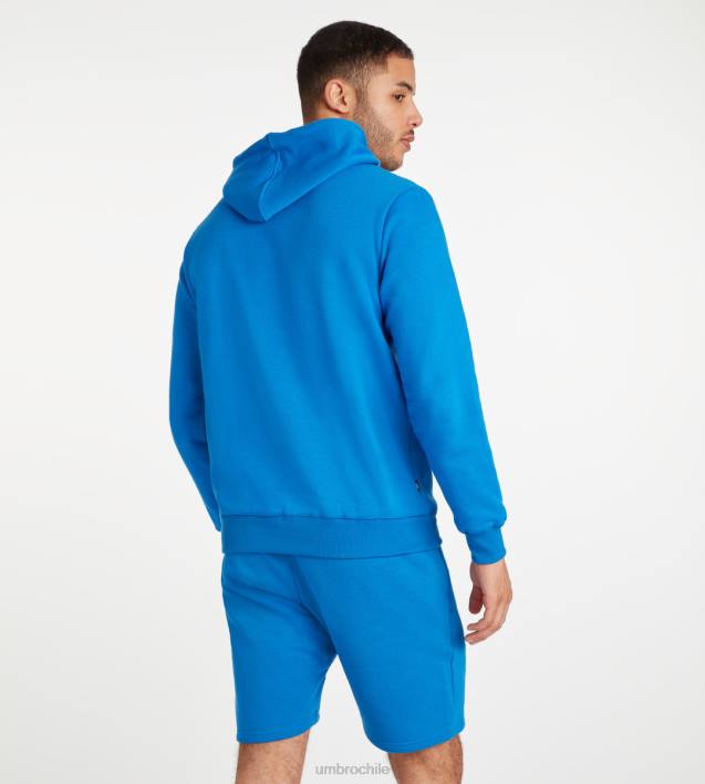 hombres Umbro dos real/blanco club de ocio con capucha ropa FTXL132