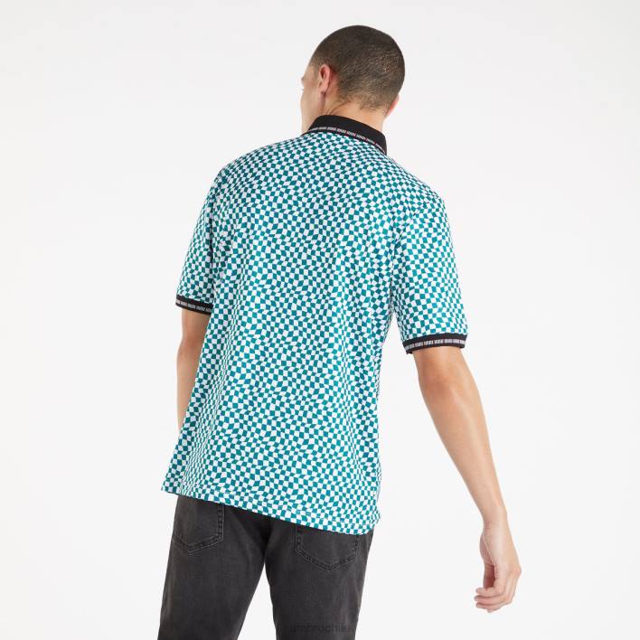 hombres Umbro abeto sombreado/blanco brillante camiseta mtv ropa FTXL8