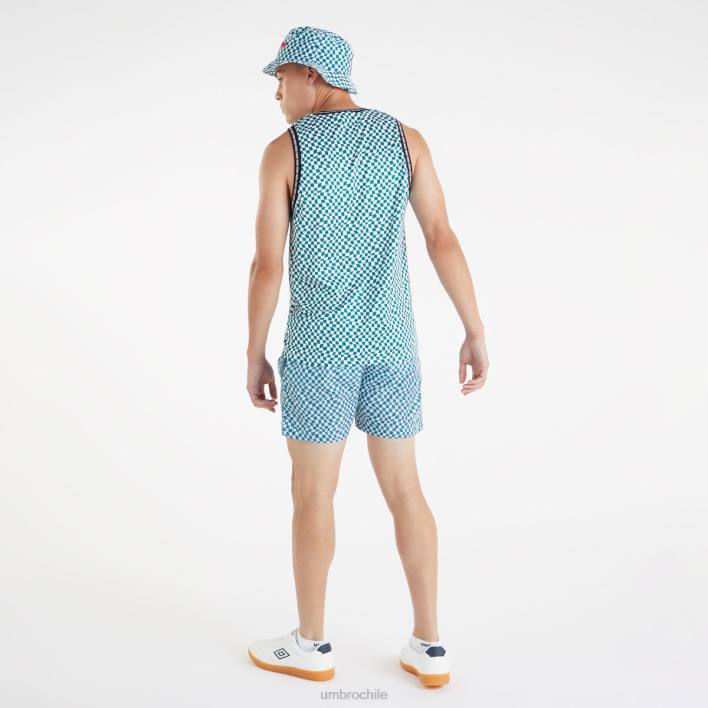 hombres Umbro abeto sombreado/blanco brillante chaleco mtv ropa FTXL23