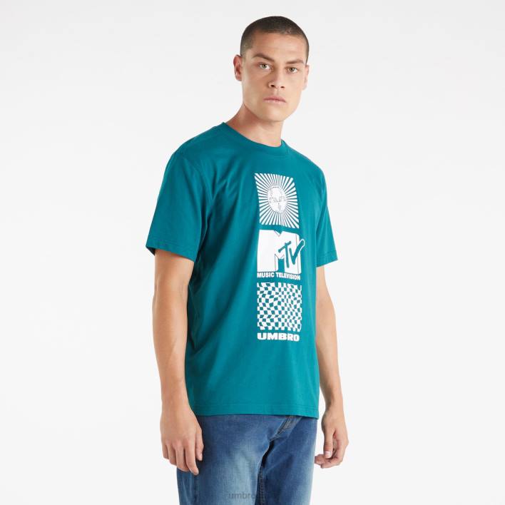 hombres Umbro abeto sombreado camiseta gráfica mtv ropa FTXL19