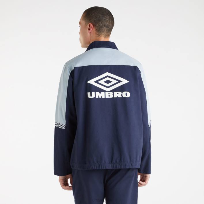 hombres Umbro azul marino oscuro top de entrenamiento de perforación ropa FTXL15