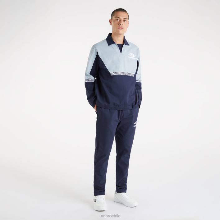 hombres Umbro azul marino oscuro top de entrenamiento de perforación ropa FTXL15