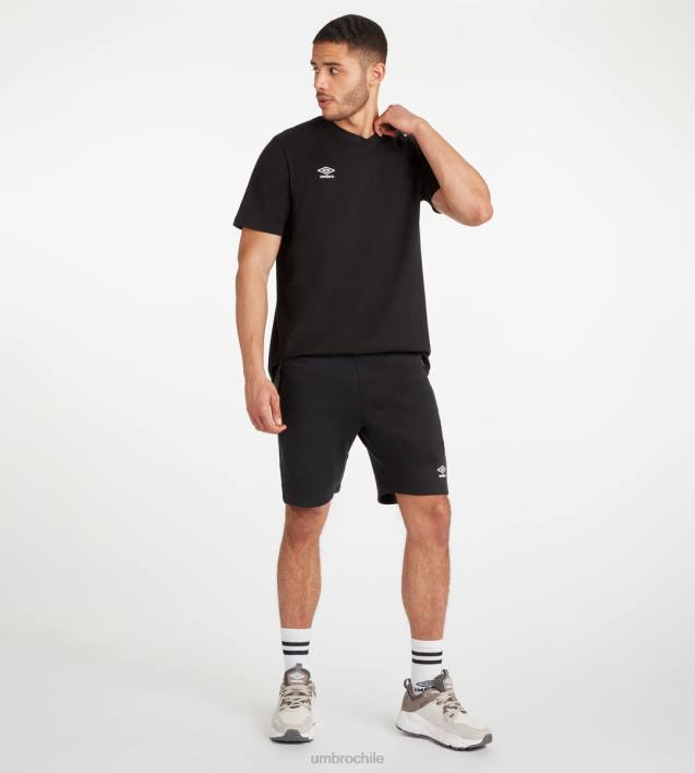 hombres Umbro blanco negro camiseta club de ocio ropa FTXL51