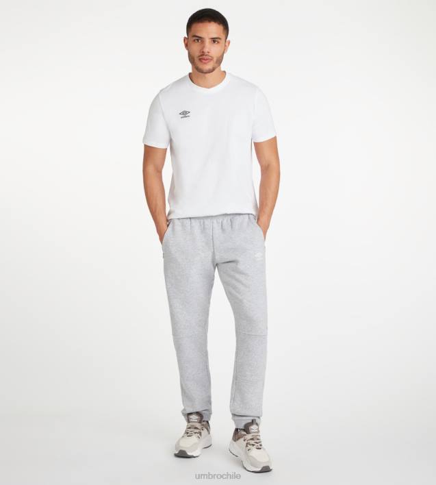 hombres Umbro blanco negro camiseta club de ocio ropa FTXL54